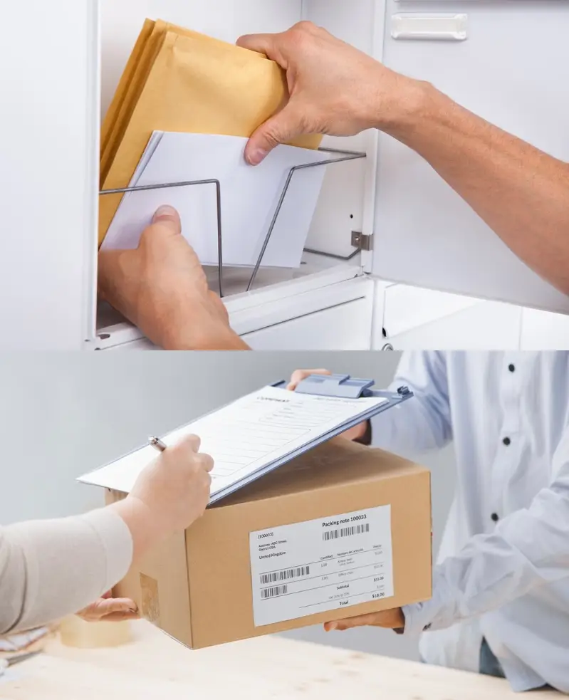 imagine management postal hit concept