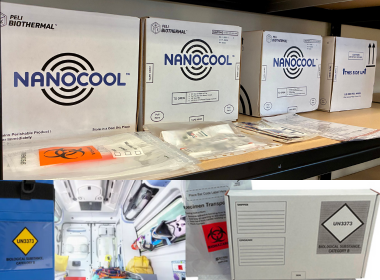 imagine materiale transport probe biologice